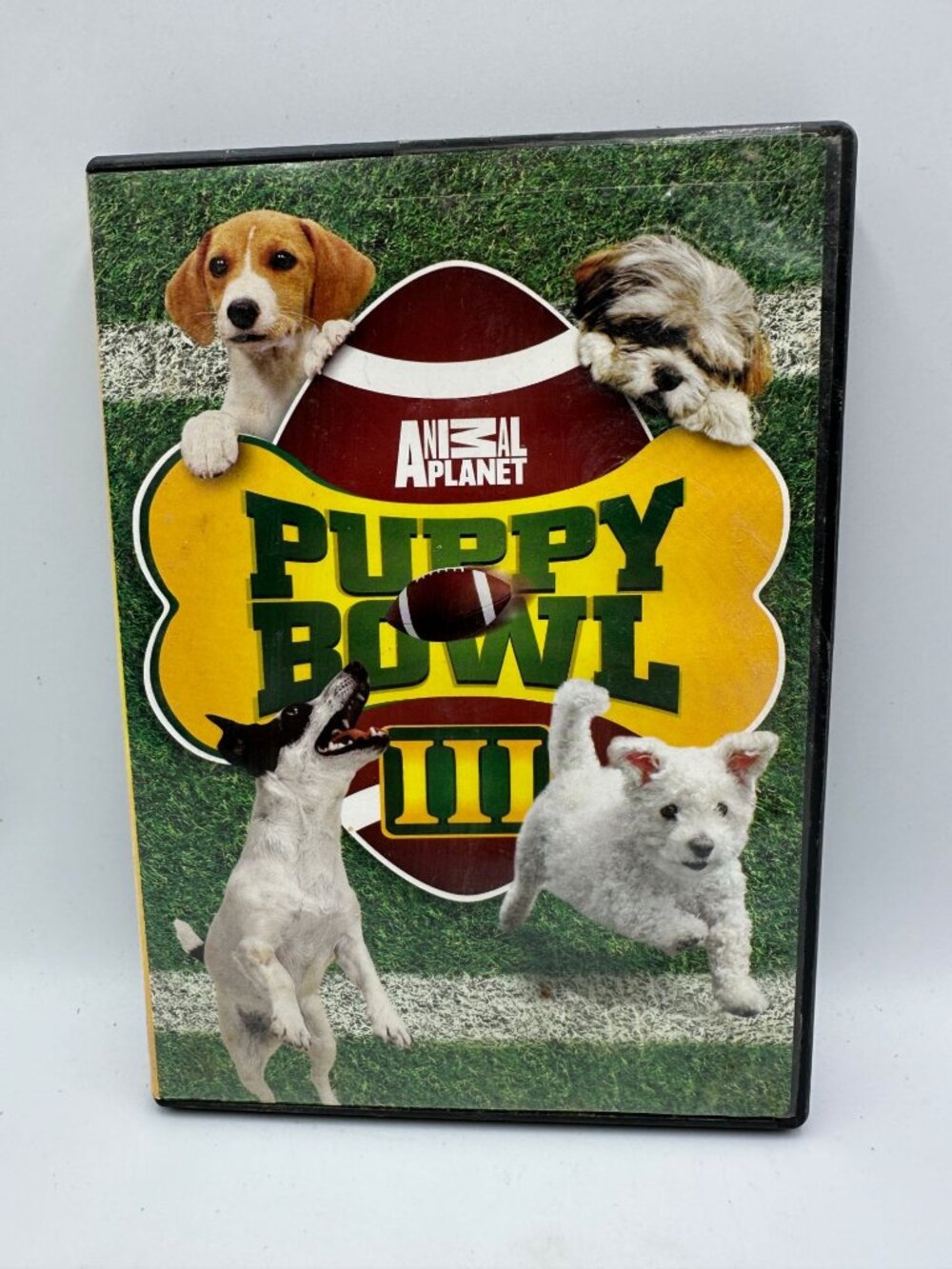 Animal Planet Puppy Bowl III DVD 2007 Family Comedy Adorable Puppies Football